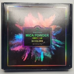 Smalltongue Mica Powder 36 Colors Epoxy Resin Nails Beauty 0.35 oz (10g) Bottles